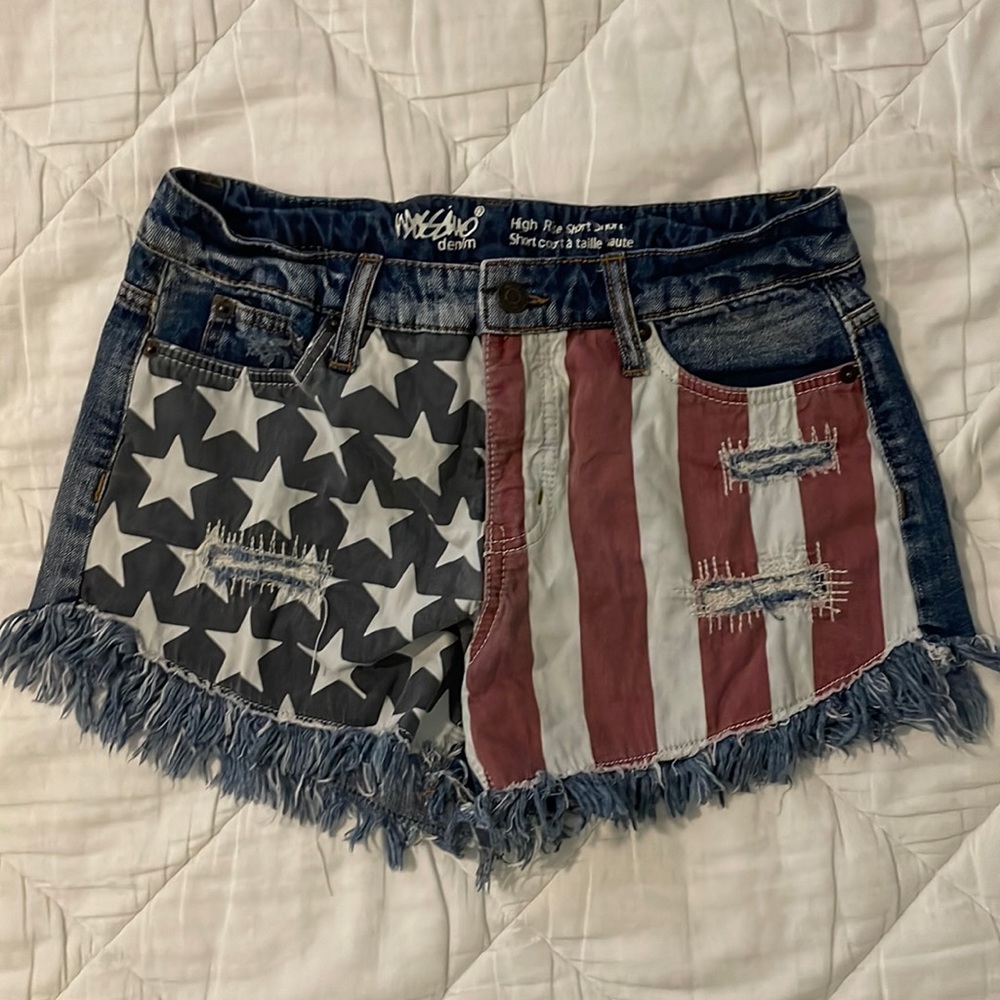 Mossimo American flag shorts